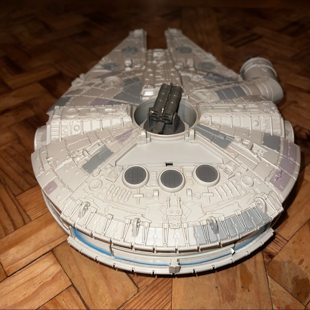 1995 Star Wars Micro Machines Millennium Falcon Playset Vintage - Picture 3 of 9